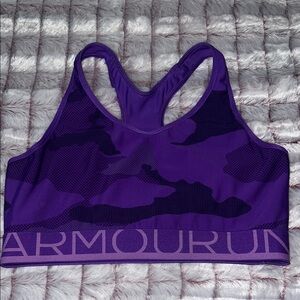 Under Armour Purple‎ Racerback Sports Bra